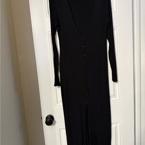 FOREVER 21 button down sweater dress